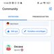 Zu einer vollständigen Lektion gehören auch Community-Übungen. Diese sollst du an die Community schicken, um von Muttersprachler:innen korrigiert zu werden. Und auch du sollst die Übungen anderer korrigieren.