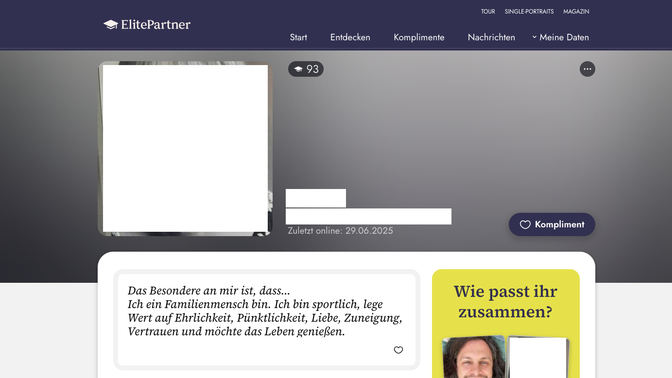 Eine Sache, die mich mit am meisten auf der Plattform gefreut hat, waren die meistens gut ausgefüllten Profile. Wenn du eine mehrzeilige Bio zu lesen bekommst, dann ist das oft ein toller Einblick in die Persönlichkeit des Gegenübers.