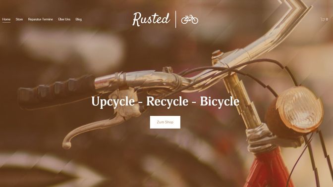 Squarespace bietet schicke Header und Animationen