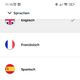 Jicki hat eine gute Auswahl an Sprachen; die App ist dabei schön aufgeräumt, sodass du stets die Übersicht behältst.