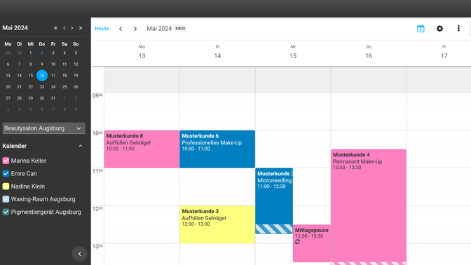 Der Buchungskalender von cituro