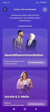 Toll: Wenn dir der Hauptkurs mit Alltagsinhalten zu langweilig ist und du Türkisch für den Berufsalltag brauchst, bietet Mondly dir die meisten Szenarien im Testfeld.