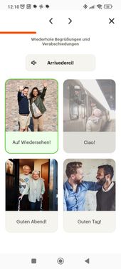 Die Übungen von Babbel sind oft wenig spektakulär, aber trotzdem didaktisch wertvoll. Durch die Kombination von Bildern und Begriffen kannst du dir z. B. Übersetzungen gut einprägen.