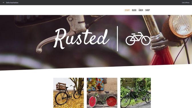 Jimdo bot mir schicke und moderne Designs