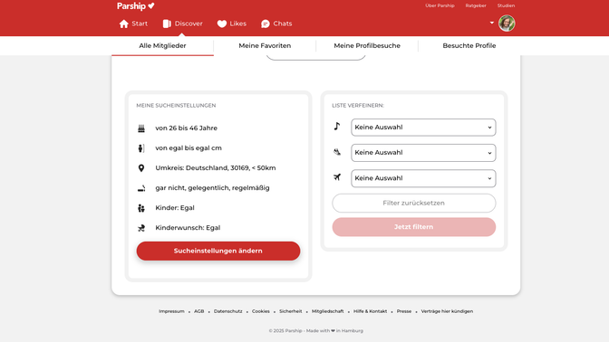 Zwar sortiert der Algorithmus für dich schon ordentlich vor. Dennoch hast du die Möglichkeit, die Ergebnisse mit verschiedenen Filtern zu verfeinern.