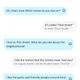 Der Chatbot lässt dich flexibel verschiedene Alltagsszenarien durchspielen – auch, wenn deine Antworten nicht immer Sinn ergeben oder mit einem Augenzwinkern zu verstehen sind.