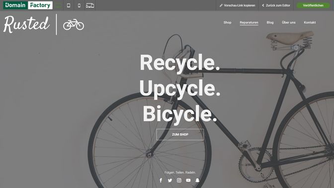 DomainFactory bietet ein paar interessante Designs, die “mal was anderes” sind