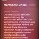 Ein super Feature für seine seriöse Partnervermittlung ist der Harmonie-Check. Hier kannst du die sehen, wofür du diesen langen Persönlichkeitstest am Anfang gemacht hast.